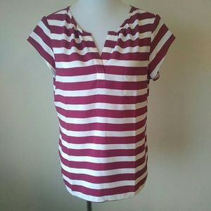 Loft short sleeved blouse